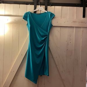 Boohoo Turquoise Dress